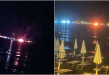 Incendio distrugge yacht di 24 metri nelle acque di Sapri