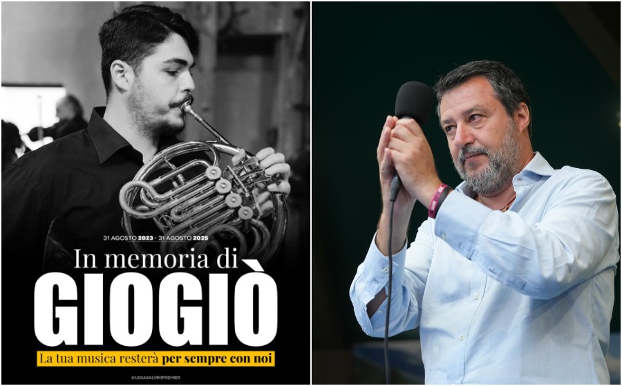 Salvini ricorda Giogiò: “Difese un amico e pagò con la vita” Salvini ricorda Giogiò: “Difese un amico e pagò con la vita”