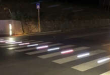 Salerno, sul Lungomare arrivano le strisce intelligenti