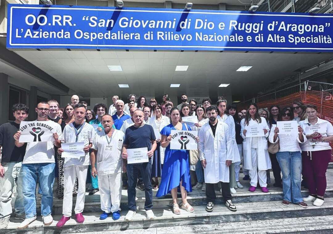 Il Ruggi di Salerno chiede la pace: digiuno per il popolo di Gaza Il Ruggi di Salerno chiede la pace: digiuno per il popolo di Gaza