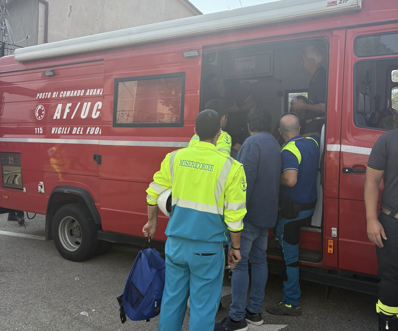 la misericordia di benevento partecipa attivamente alla ricerca del 70enne scomparso a baselice