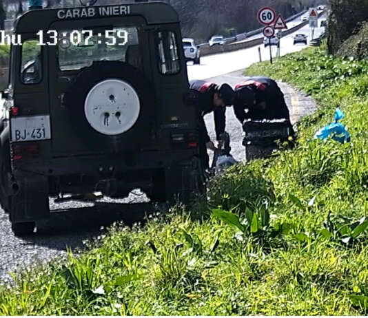 Rifiuti in autostrada, sei denunce grazie a fototrappole e pattuglie