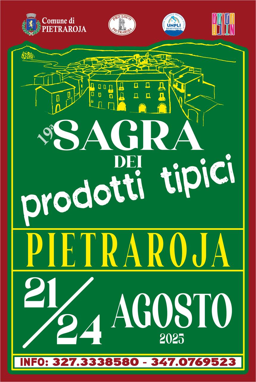 sagra dei prodotti tipici di pietraroja bilancio pi249 che positivo tra gusto e partecipazione