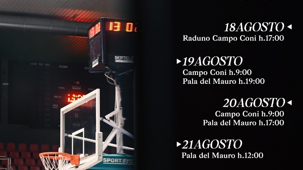 Scandone Avellino Basket, raduno ufficiale del roster biancoverde Scandone Avellino Basket, raduno ufficiale del roster biancoverde