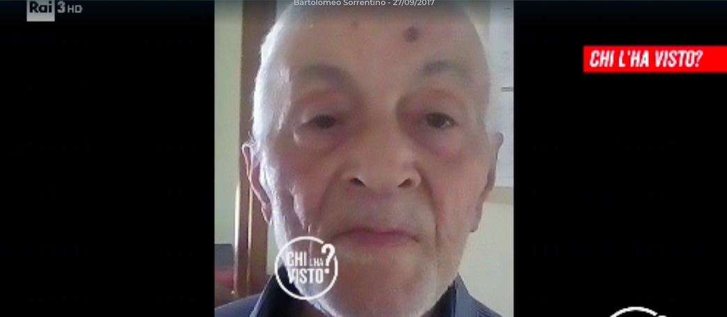 video scomparso da 8 anni nuovo appello per bartolomeo