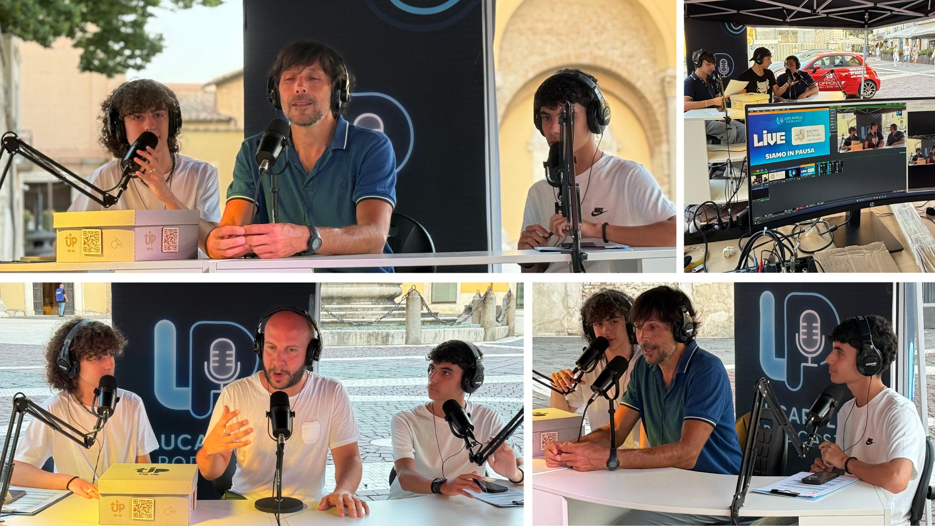 il lucarelli podcast degli studenti dell8217iti lucarelli presente alla 46170 edizione di benevento citt224 spettacolo