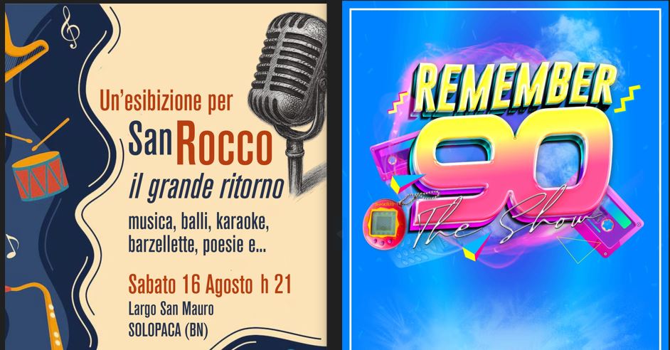 Solopaca festeggia San Rocco: il programma della due giorni Solopaca festeggia San Rocco: il programma della due giorni