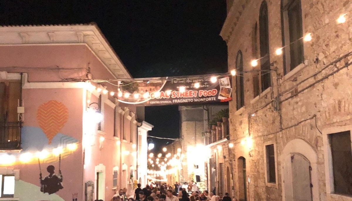pro loco fragnetana tra le vie del centro storico local street food