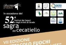 Al Festival dei Sapori – 52° Sagra del Cecatiello l’atteso spettacolo di fuochi piromusicali