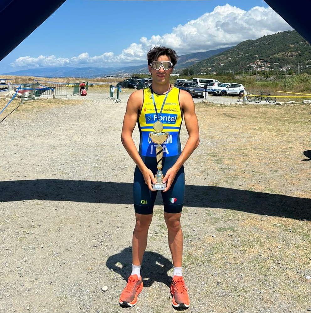 kronos triathlon team cancemi trionfa all8217aquathlon flumen frigidum