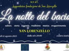 San Lorenzello, il 12 agosto torna la magia della Notte del Bacio