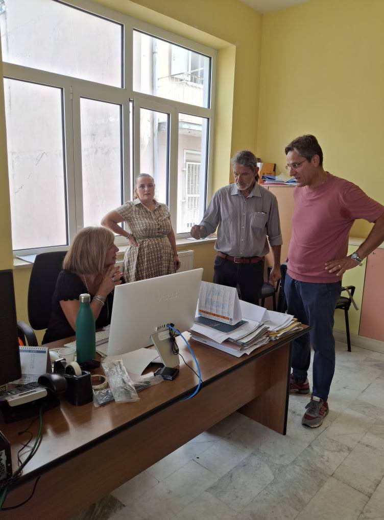 nocera superiore il sindaco fa visita ai plessi scolastici della citt224