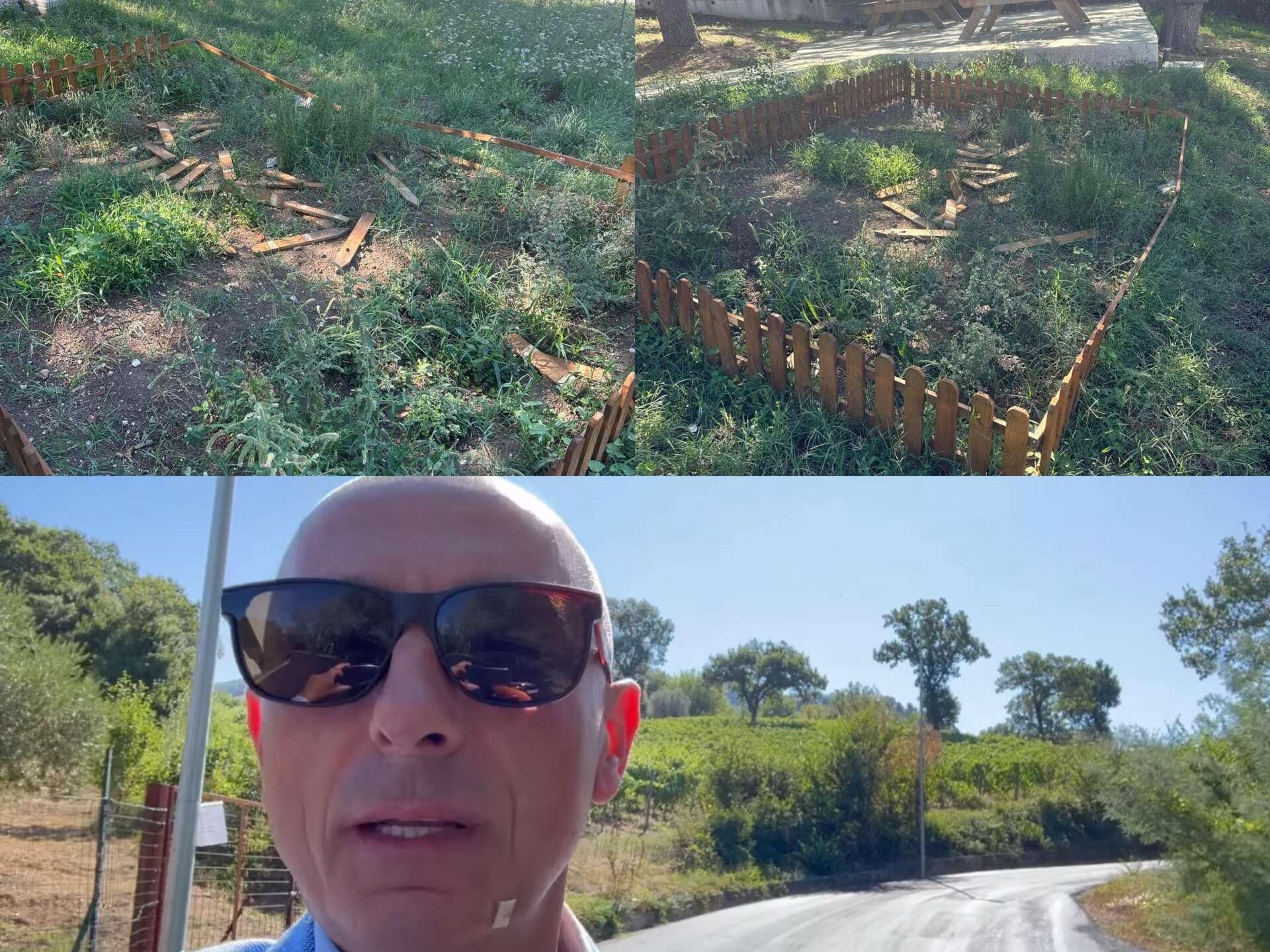giardino degli aromi devastato il sindaco i genitori pagheranno i danni