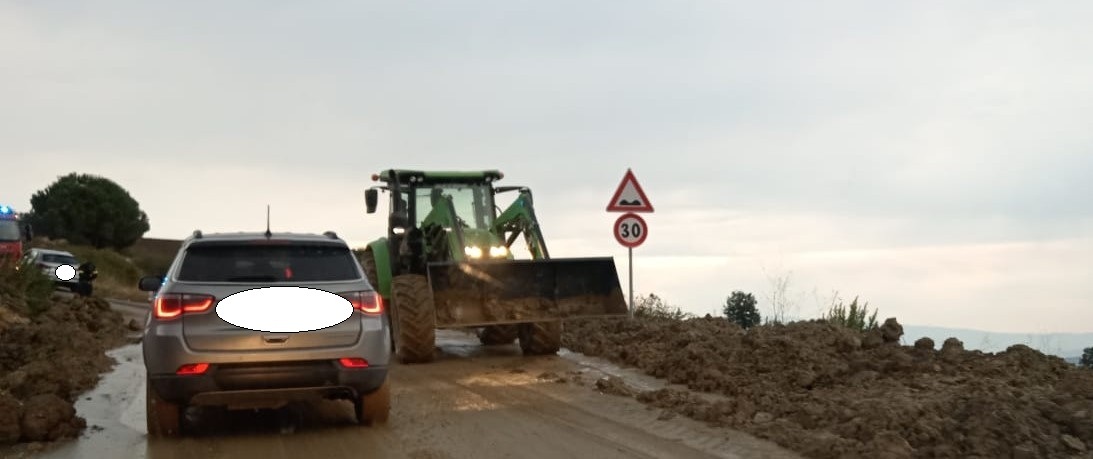 Allagamenti e smottamenti: criticità in valle Telesina e sulla Sp53