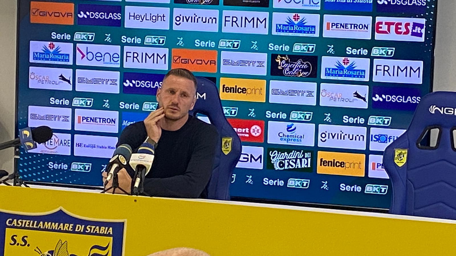 Juve Stabia Mantova, Abate: “Ci siamo difesi meglio di Catanzaro. Dobbiamo saper soffrire”