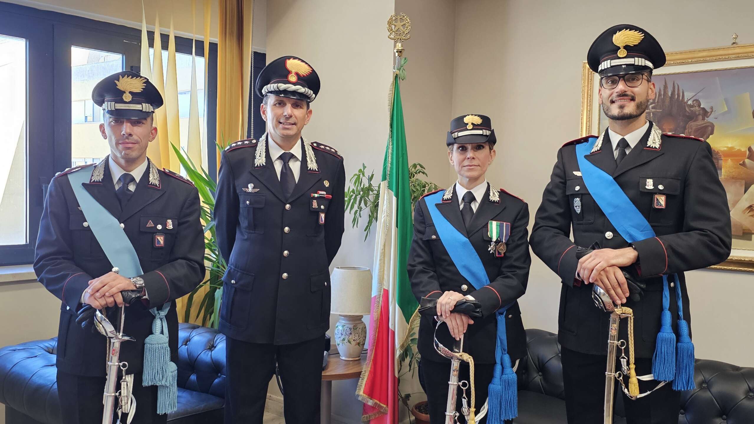 nuove guide per i carabinieri di avellino montella e solofra
