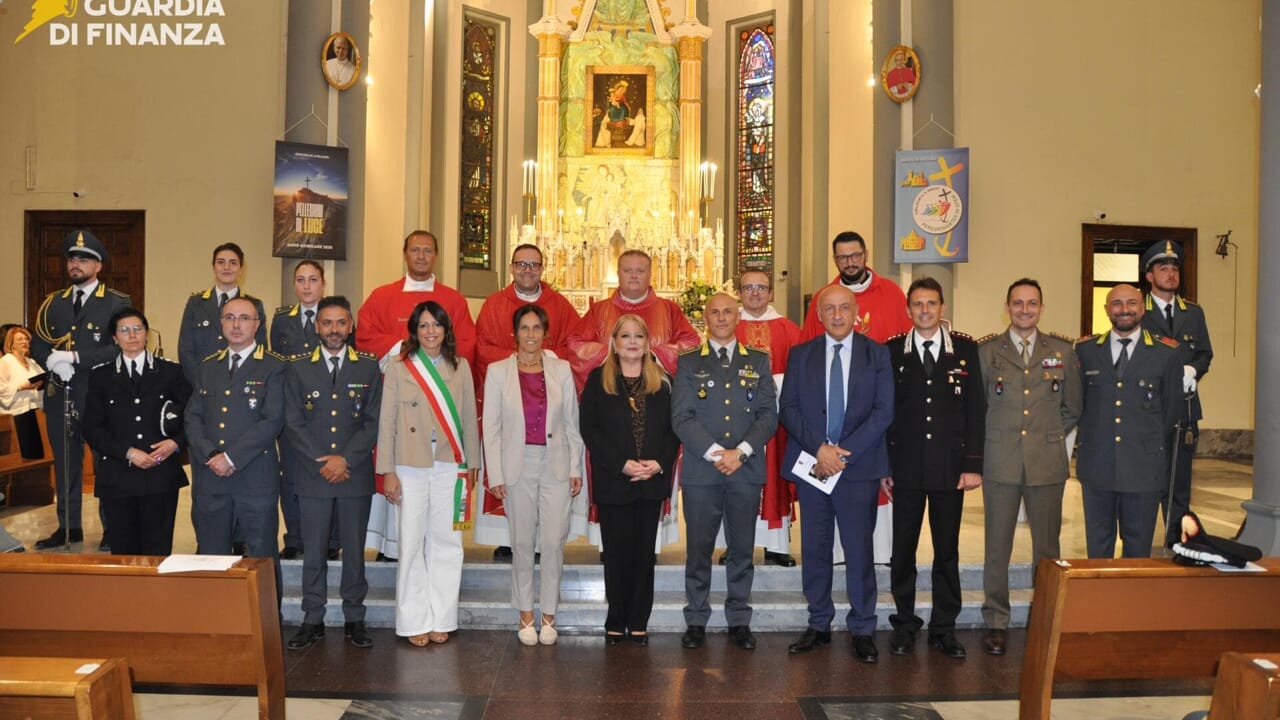 san matteo la guardia di finanza irpina onora il patrono