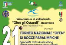 Bocce Paralimpiche, Oltre gli Ostacoli: nel fine settimana il Sannio ospita il 21esimo Torneo Nazionale