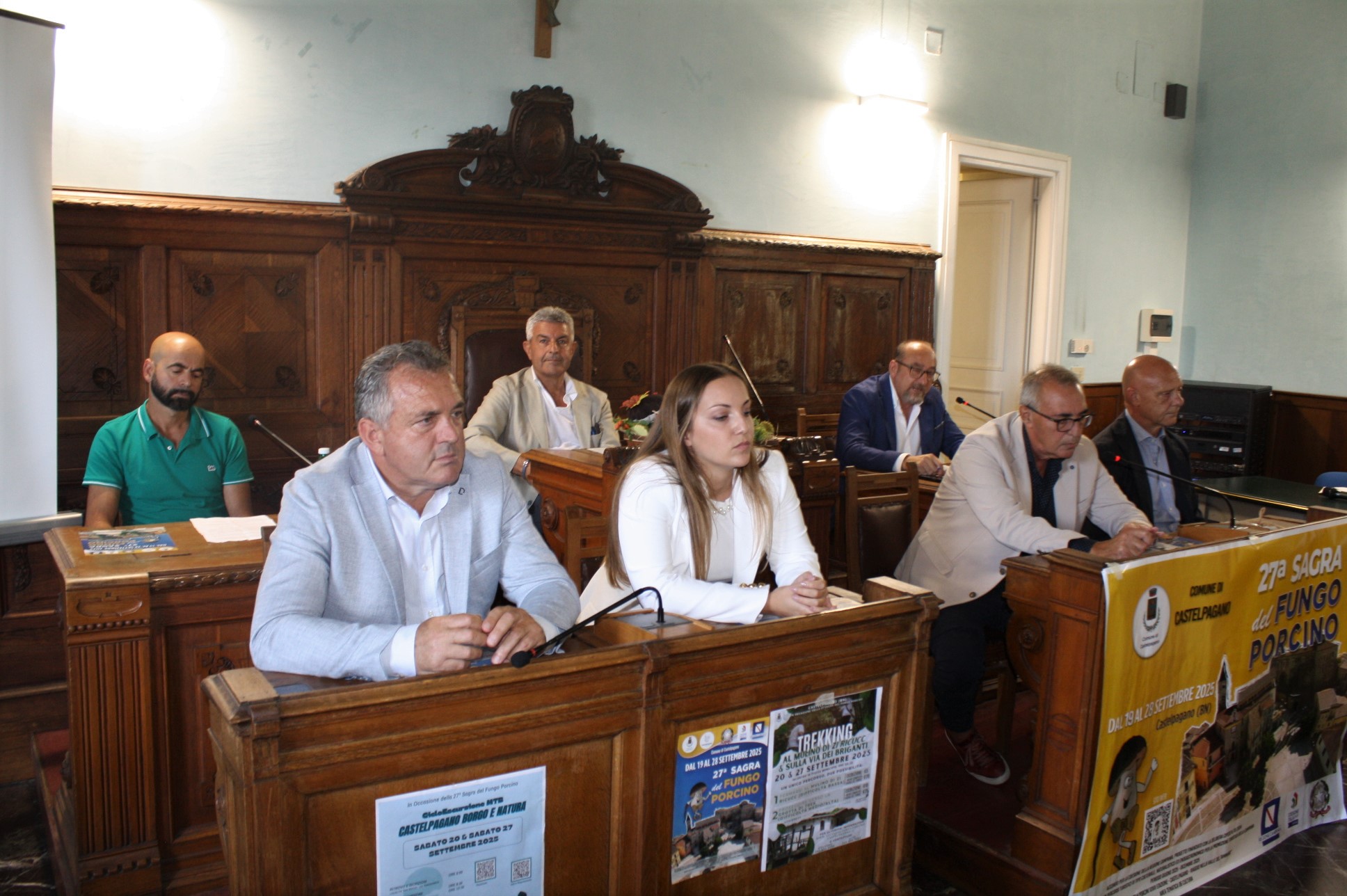 presentata la 27esima sagra del fungo porcino dal 19 al 28 settembre nel piccolo borgo di castelpagano