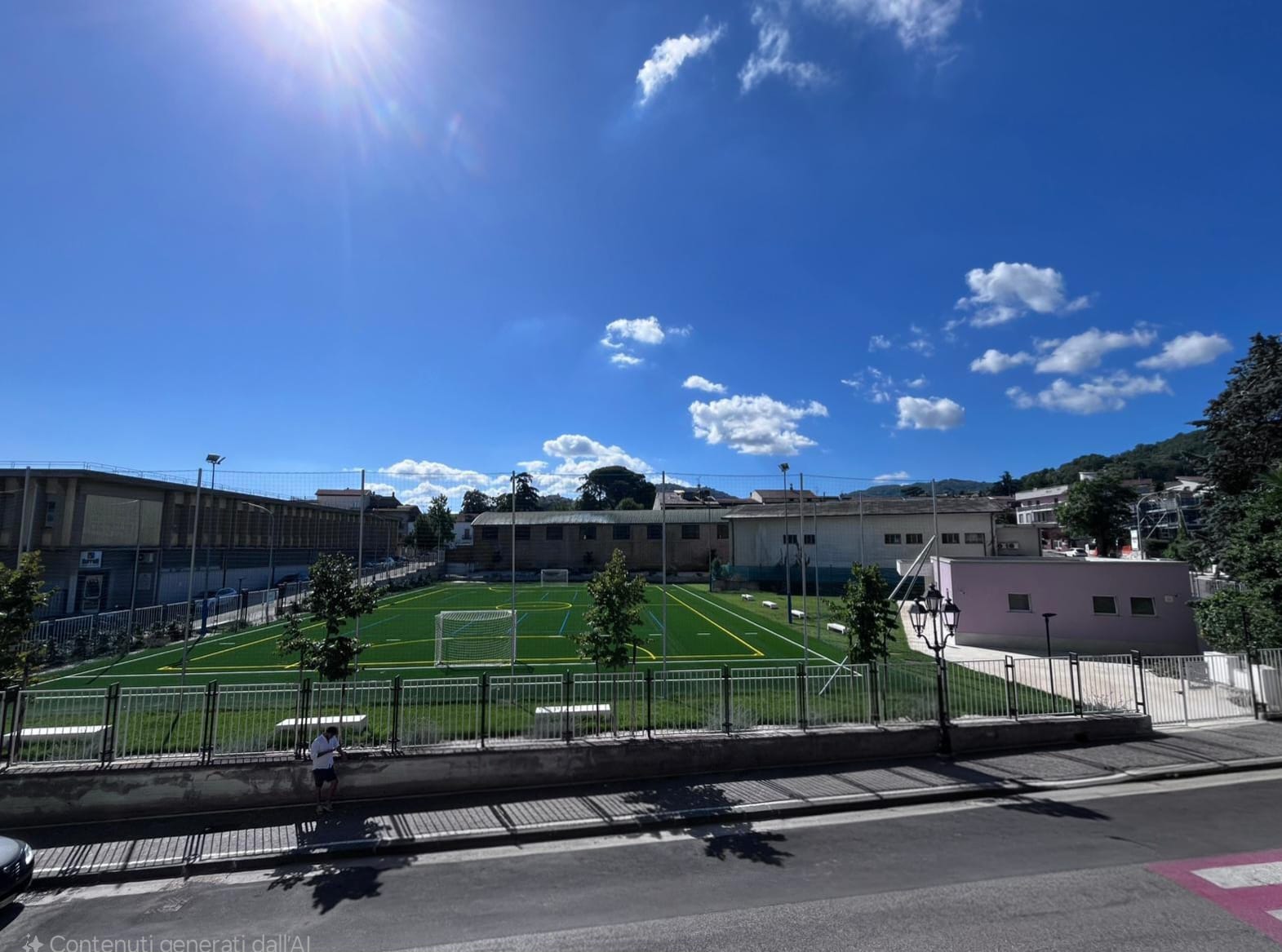 san giorgio del sannio campo dei monaci domani l8217inaugurazione del rinnovato impianto sportivo