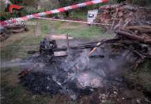 Incendia rifiuti nel suo terreno: agricoltore denunciato a Campoli del Monte Taburno