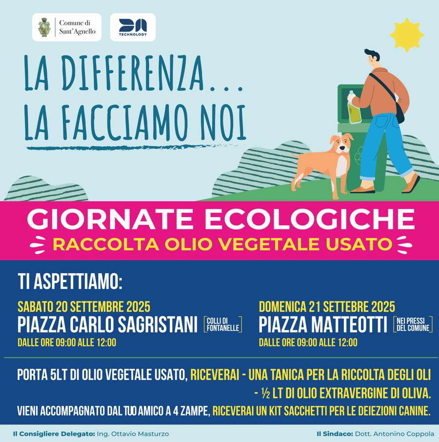 Sant’Agnello, tornano le giornate ecologiche Sant’Agnello, tornano le giornate ecologiche