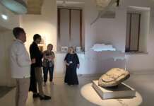 La dirigenza della Virtus Entella in visita al Museo Irpino