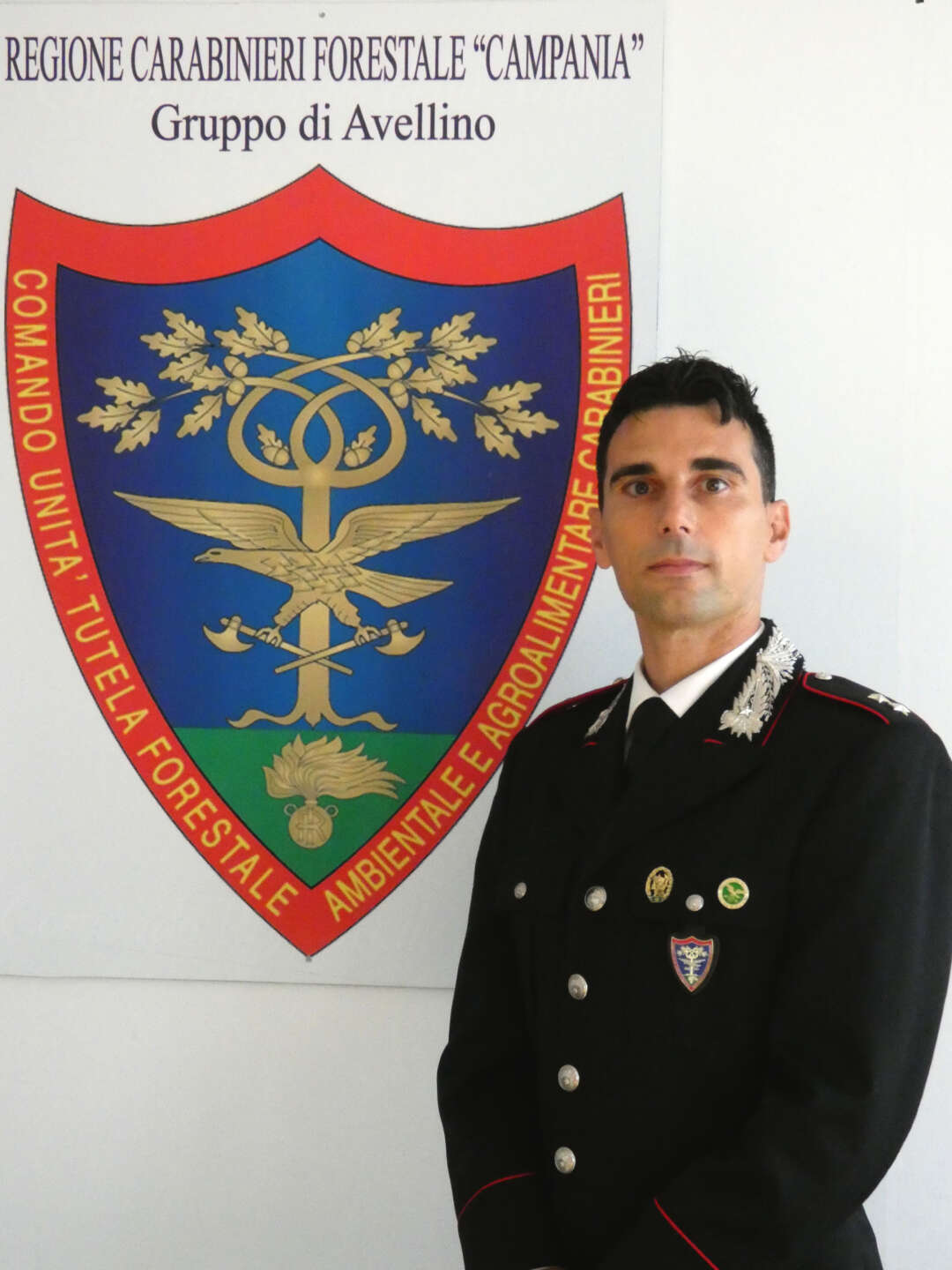 Forestali, Avellino accoglie il nuovo comandante Andrea Spitale Forestali, Avellino accoglie il nuovo comandante Andrea Spitale
