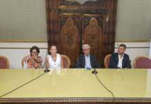 Due leggende del volley femminile questa mattina in Provincia