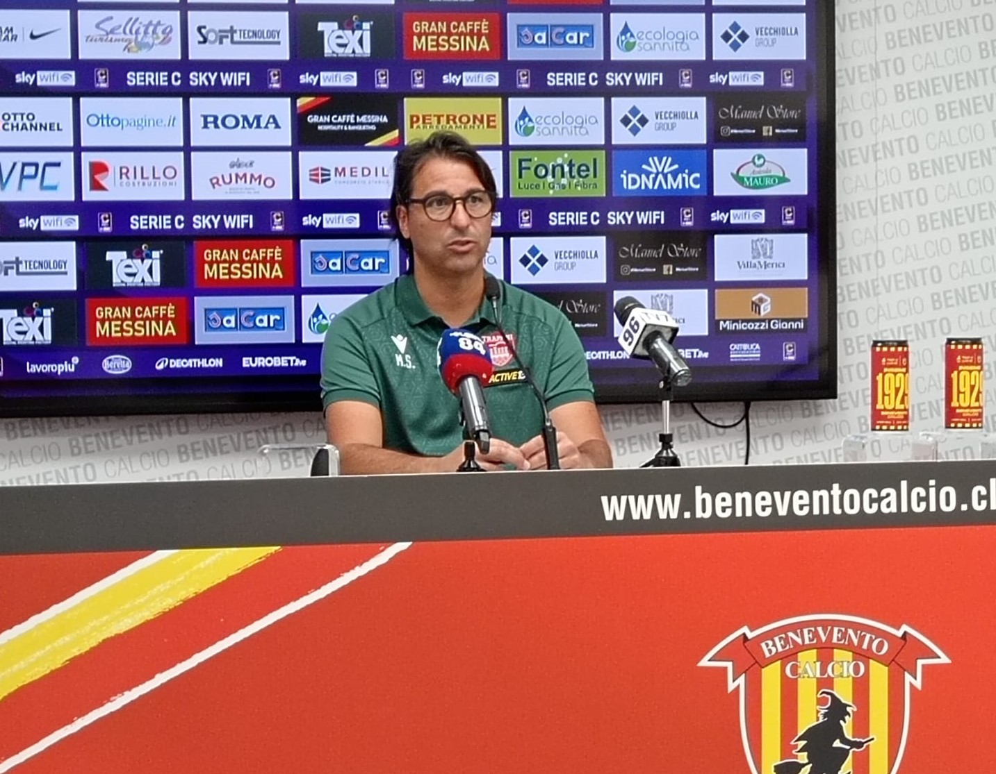 Benevento Trapani, Spataro (vice Aronica): “Arrivati alla gara in condizioni precarie”