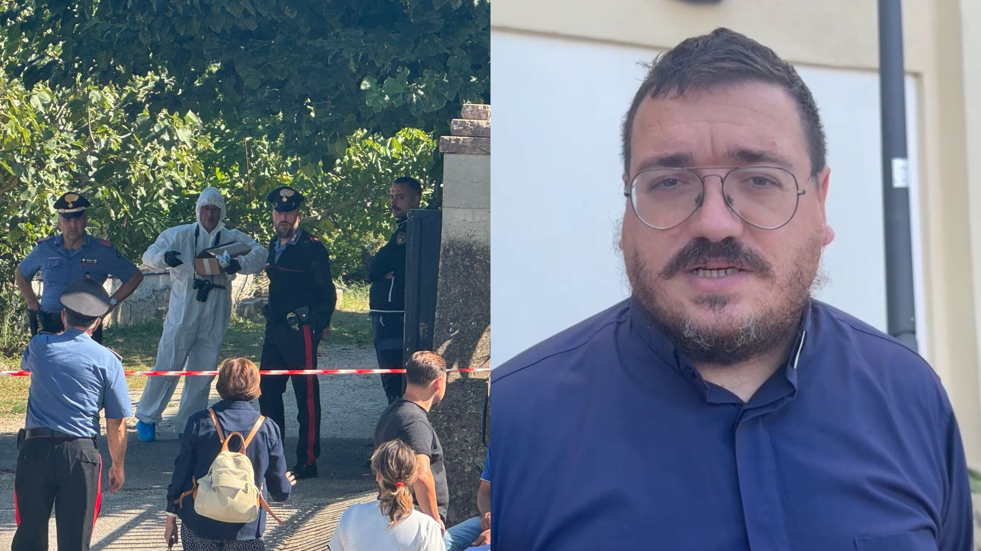 VIDEO/ Femminicidio a Paupisi, il parroco: “Eravamo pronti a festeggiare i loro 25 anni di matrimonio”
