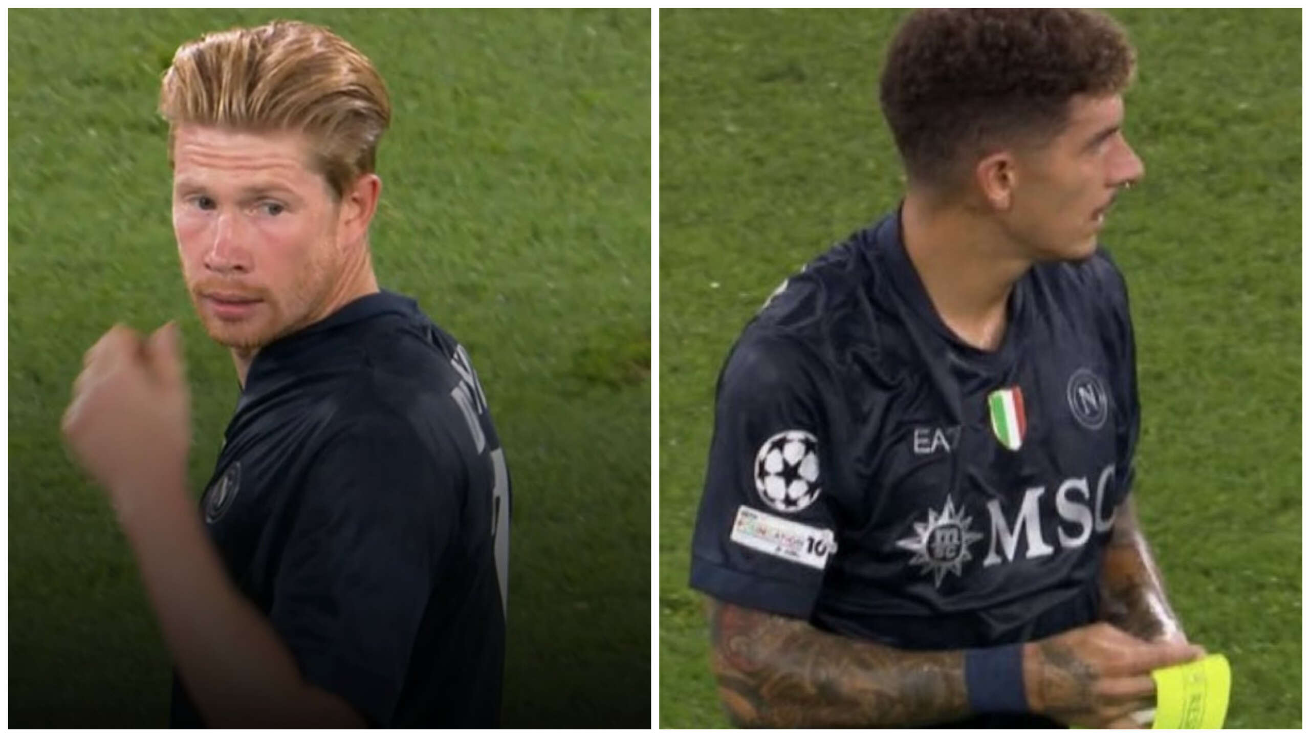 Rosso a Di Lorenzo, poi Haaland e Doku: il Napoli cade a Manchester 2 0