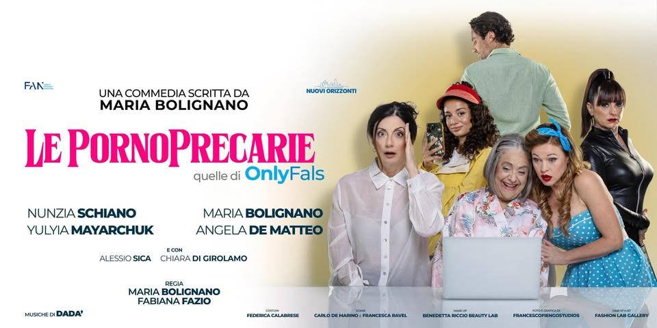 Al Teatro Cilea arriva “Le Pornoprecarie quelle di OnlyFals” Al Teatro Cilea arriva “Le Pornoprecarie quelle di OnlyFals”