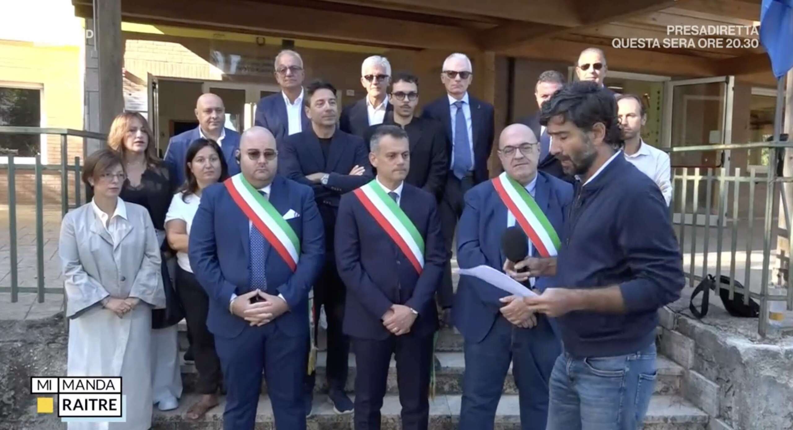 Mi Manda Rai Tre accende i riflettori sull’emergenza idrica in Irpinia Mi Manda Rai Tre accende i riflettori sull’emergenza idrica in Irpinia