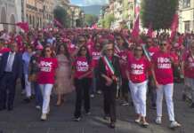 Camminata rosa, i ringraziamenti di Amdos: “Viva la vita”