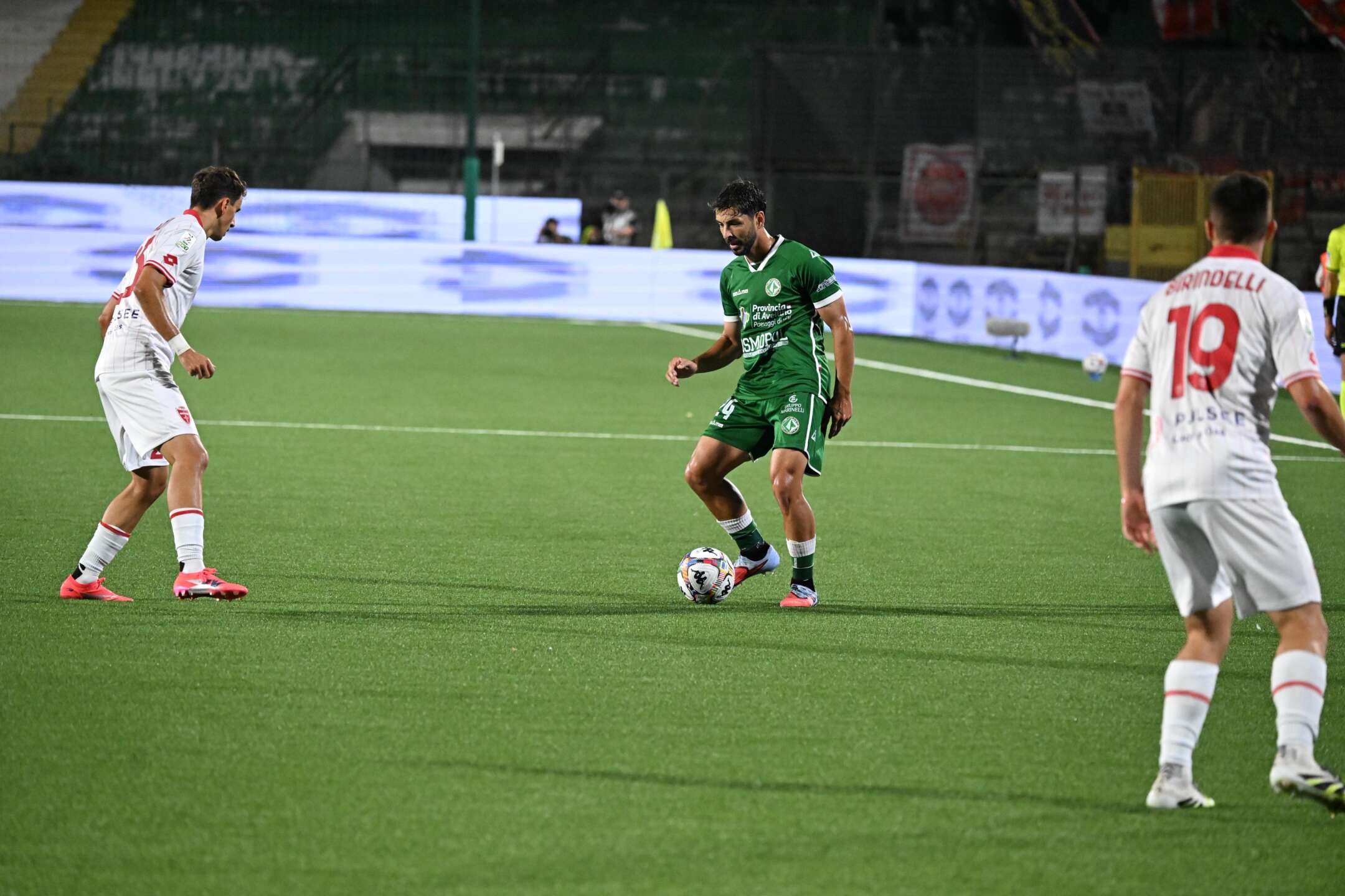 Avellino, l’infermeria si allunga: niente Virtus Entella per Sounas