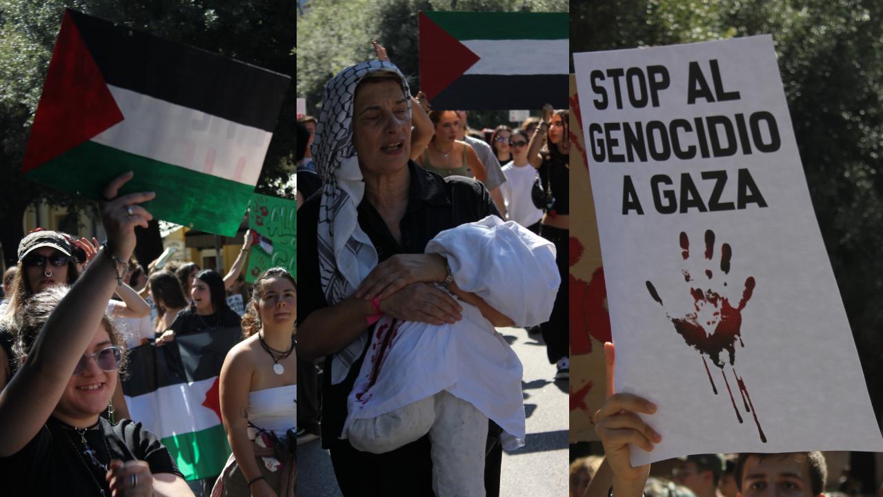 Oltre mille in piazza per Gaza, nessun sindaco: il popolo c’è, la politica no Oltre mille in piazza per Gaza, nessun sindaco: il popolo c’è, la politica no
