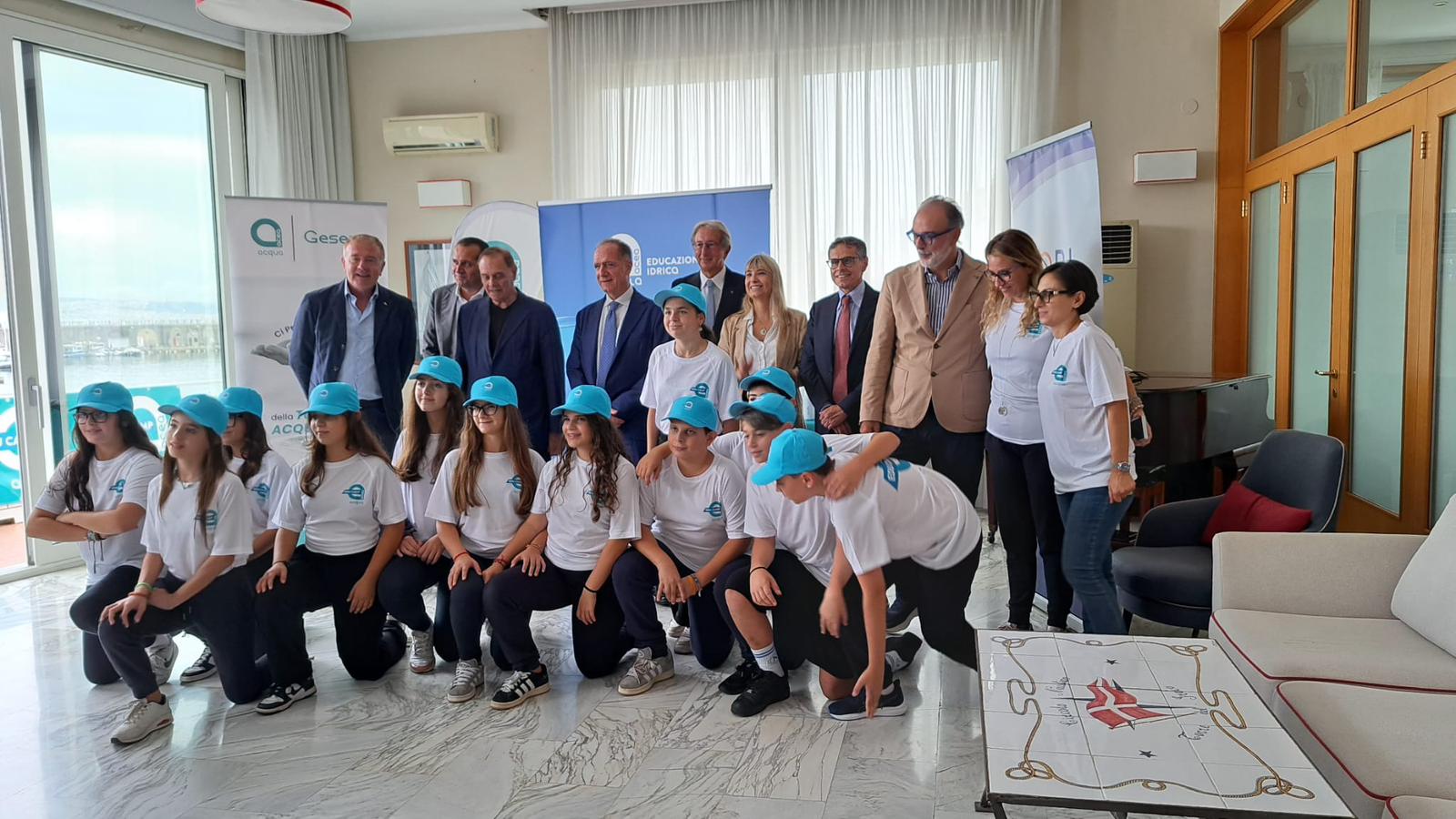 FOTO/ Acea scuola, gli studenti della Campania vincono il premio nazionale