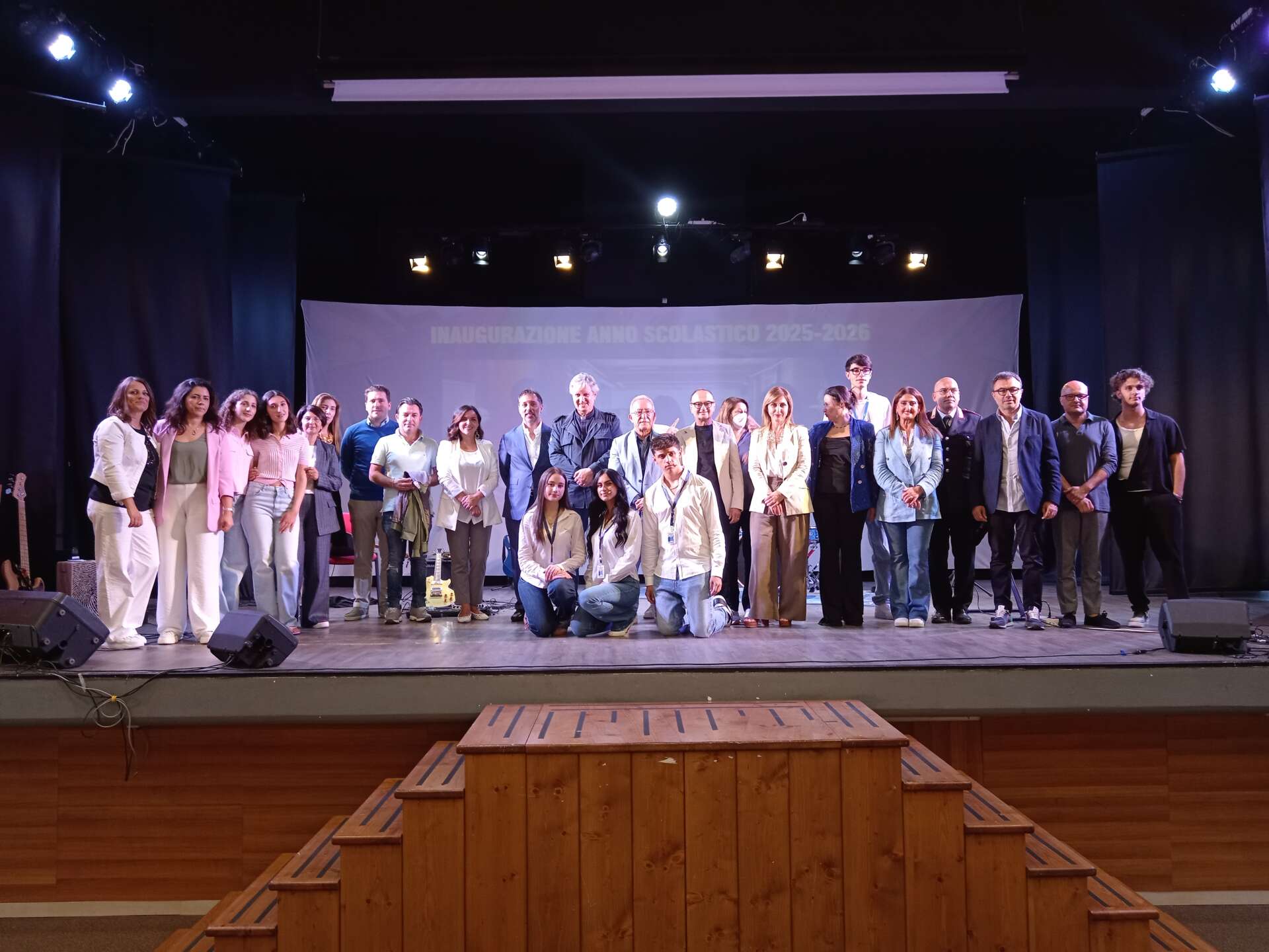 video amp foto inaugurazione anno scolastico al 8216fermi8217 di montesarchio ospite il presidente vigorito il futuro 232 vostro