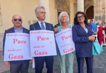 San Matteo, prima della Messa la Pace per Gaza