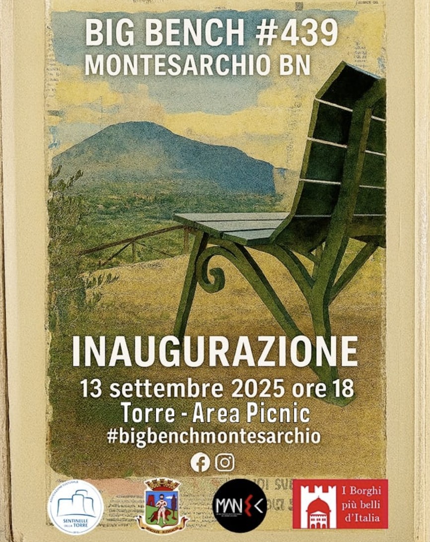 A Montesarchio arriva la Big Bench A Montesarchio arriva la Big Bench