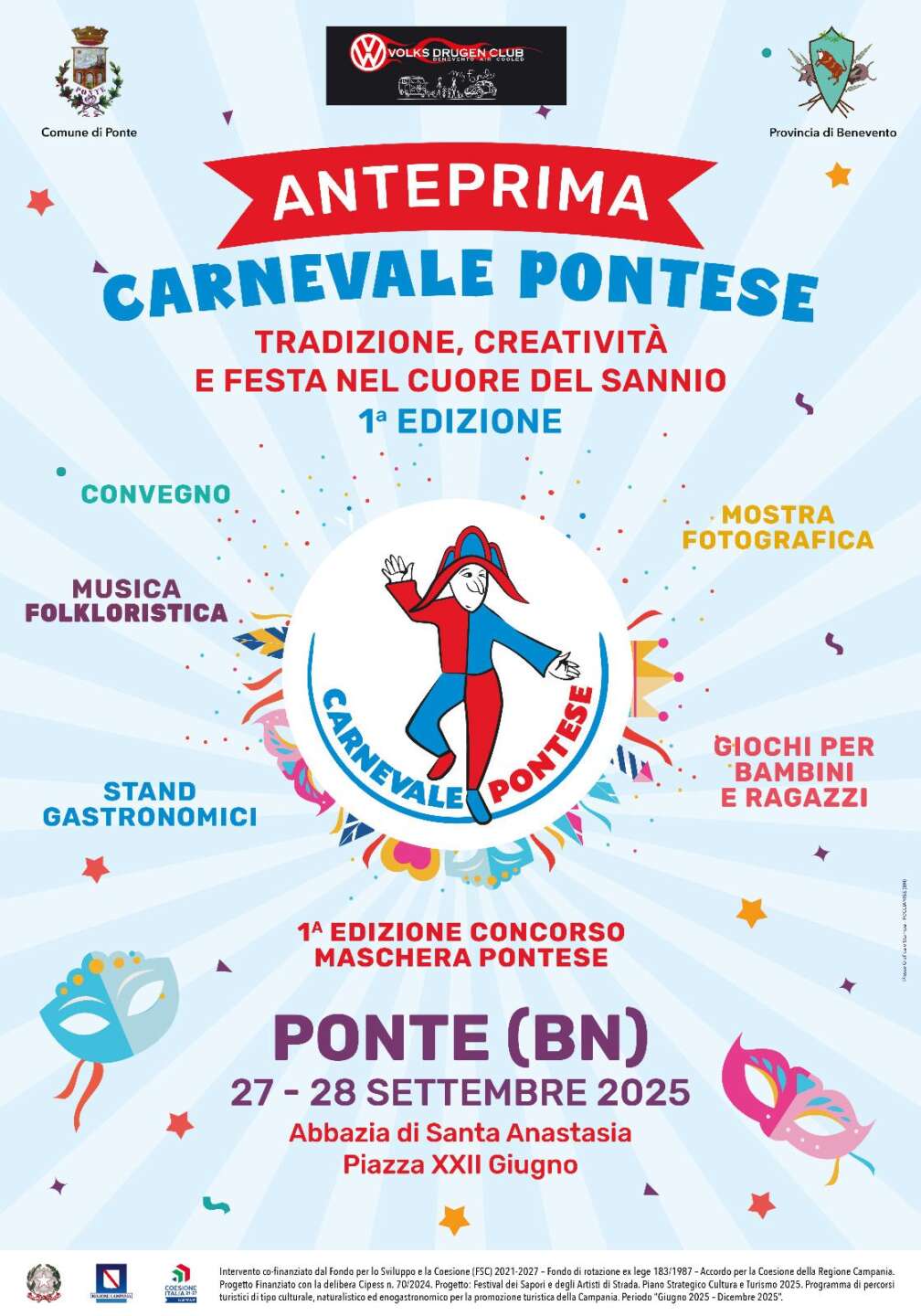 ponte al via 8216anteprima carnevale8217 il sindaco caporaso un8217occasione per far rivivere il senso pi249 vero del sentirsi comunit224