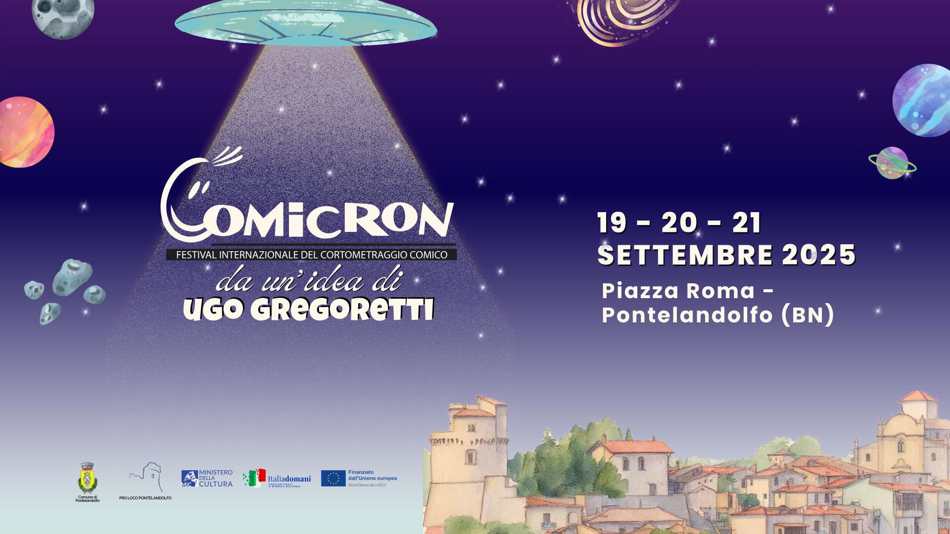 Comicron Film Festival 2025, oltre 250 cortometraggi in concorso da tutto il mondo