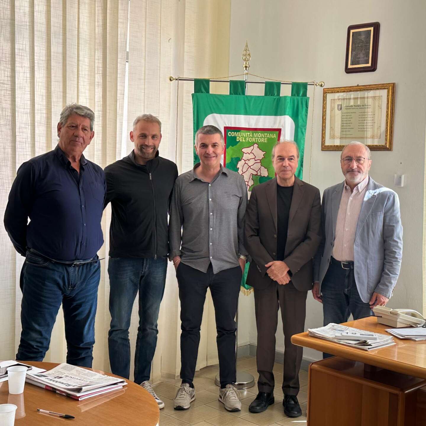 Comunità Montana del Fortore: incontro tra la Giunta e i sindacati dei lavoratori forestali