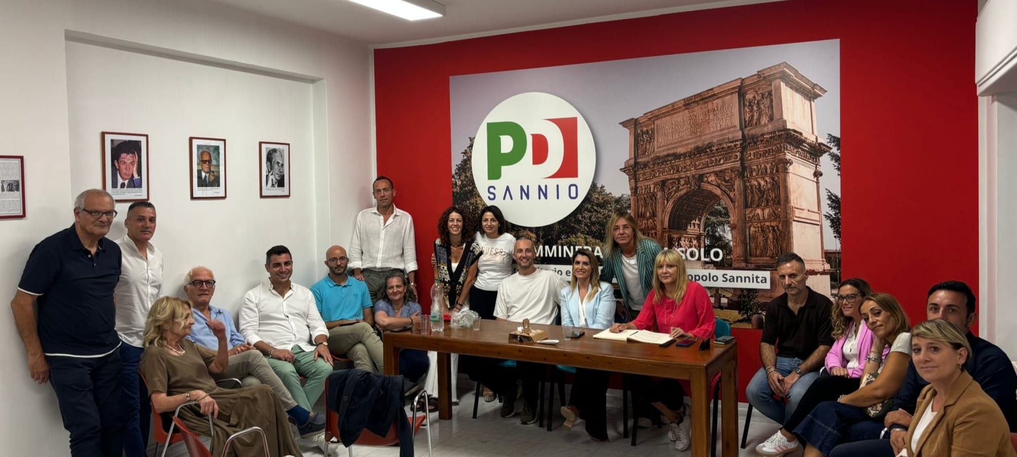 Consultazioni Pd Sannio, incontro con la delegazione di Benevento