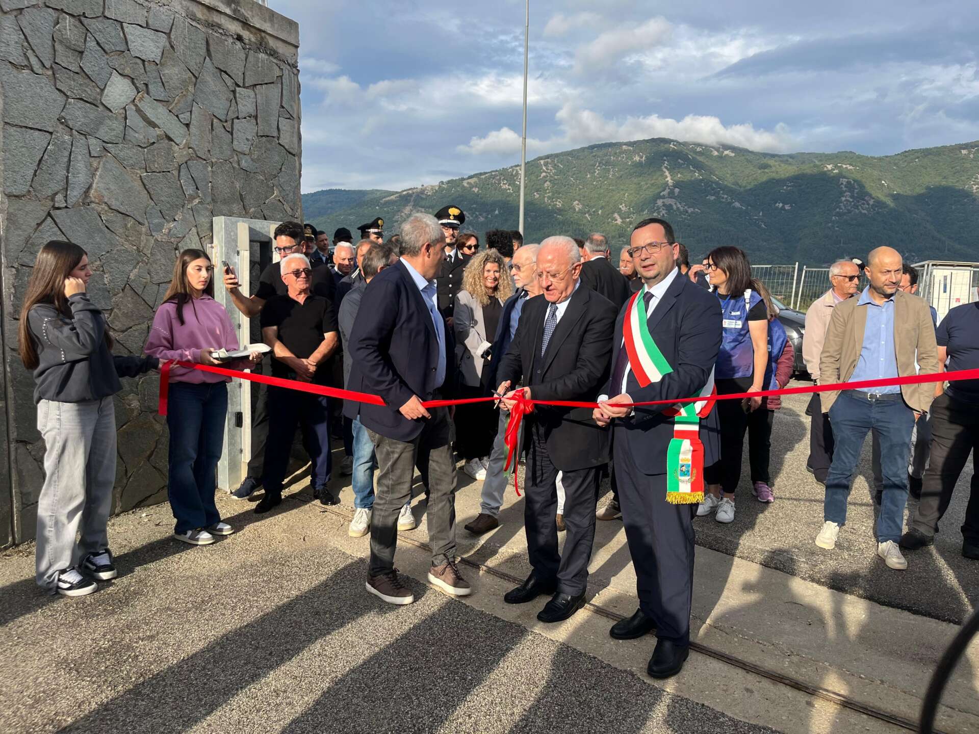 FOTO  De Luca difende Alaia e sul concorso OSS: “Porcherie”