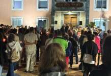 FOTO/ Montecorvino Rovella, corteo e fiaccolata per Tina Sgarbini