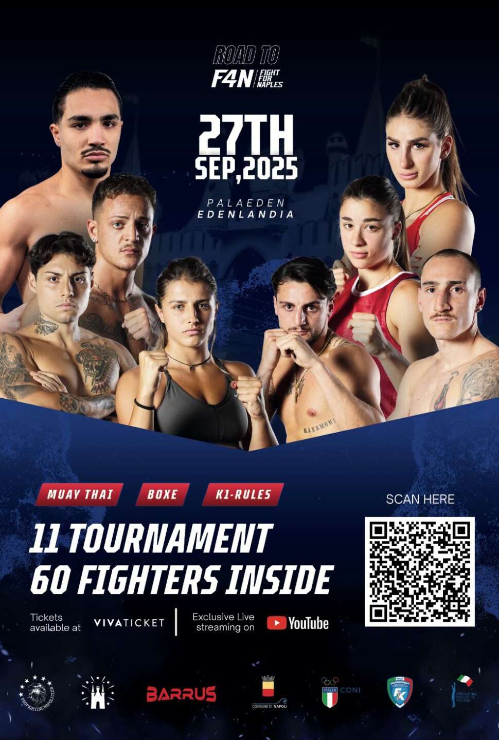 Fight For Naples, sabato 27 settembre al PalaEden: format rinnovato e tante sorprese