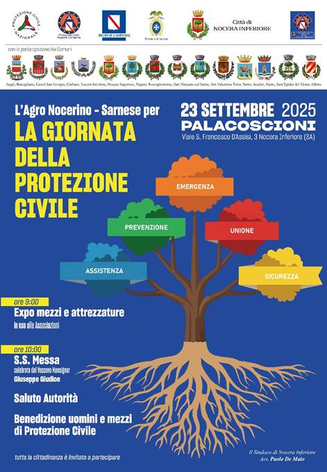 nocera inferiore ospita la giornata della protezione civile