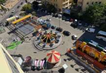 Residenti in via Carella “prigionieri” delle giostre